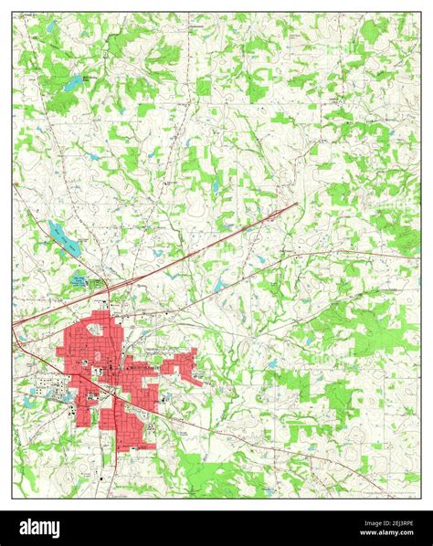 Mount Pleasant, Texas, map 1965, 1:24000, United States of America by ...