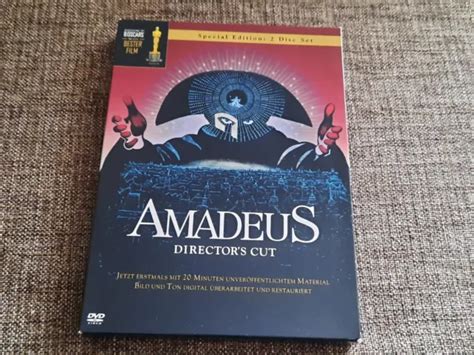 AMADEUS 1984 DIRECTOR'S Cut deutsche DVD 2-Disc Special Edition Milos ...