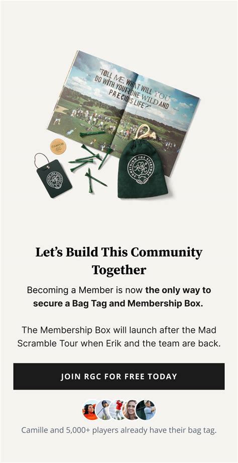 Become a Member of Random Golf Club