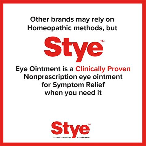 Stye Sterile Lubricant Eye Ointment 0.125oz - Ophthalmologist Tested