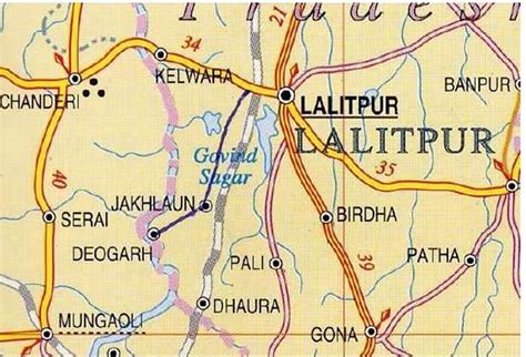 Lalitpur Map