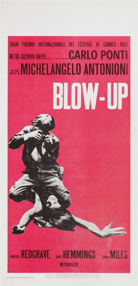 Blow-Up Original R1970s Italian Locandina Movie Poster - Posteritati ...