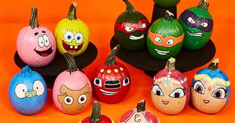 Nickelodeon Painted Pumpkins | Nickelodeon Parents