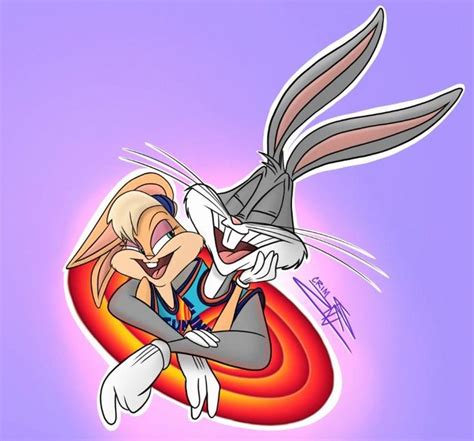 Bugs Bunny and Lola Bunny | Space Jam in 2021 | Looney tunes show, Bugs ...