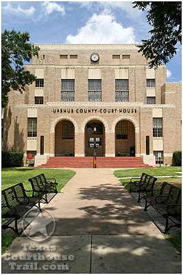 Upshur County Courthouse - Gilmer, Texas - Photograph Page 2