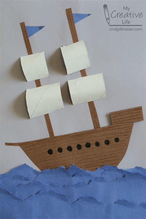 Cindy deRosier: My Creative Life: Explorer Ship Craft