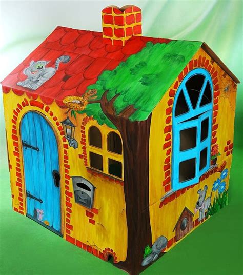 Cardboard house for kids | Ana´s picks | Pinterest