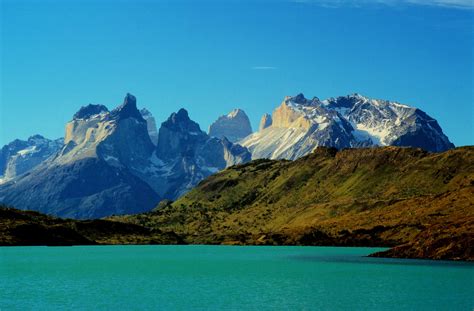 chile, Parks, Mountains, Lake, Torres, Del, Paine, National, Park ...