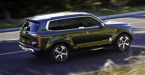 Kia Telluride: 298kW hybrid SUV concept hits Detroit show - photos ...