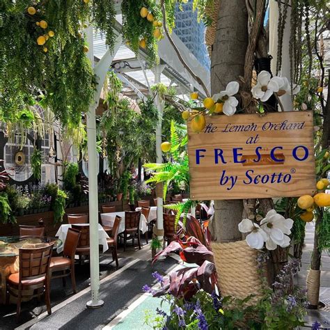 Fresco by Scotto Restaurant - Best Ambiance NYC