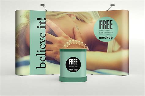 Free Trade Show Booth Mockups | Mockuptree