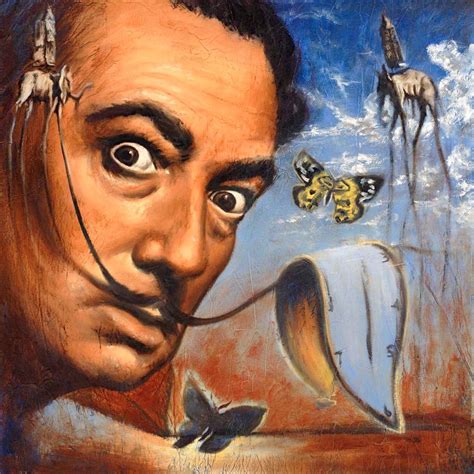 Salvador Dali art Surrealism PAINTING Canvas Print | Dali paintings ...