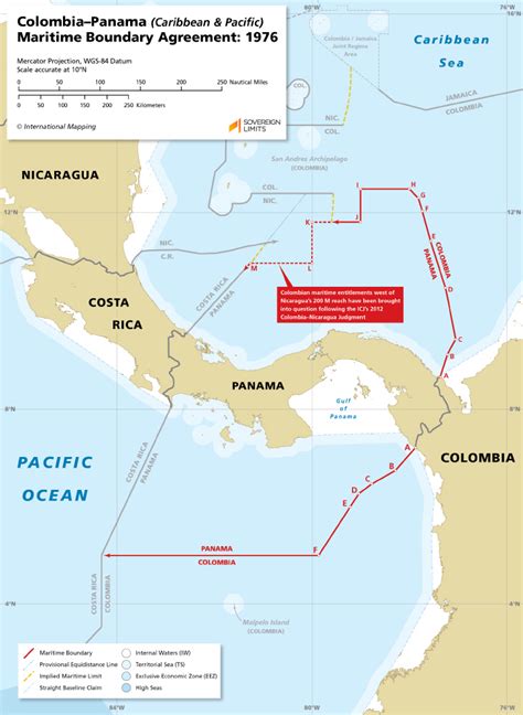 Colombia–Panama Maritime Boundary Agreement 1976 | Sovereign Limits