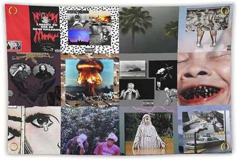 AvantGarde Suicide Boys Album Collage Tapestry | Wayfair