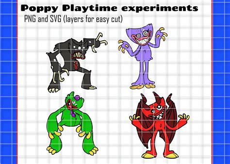 Poppy Playtime/huggy Wuggy Experiment-killy Billyredscary - Etsy Canada