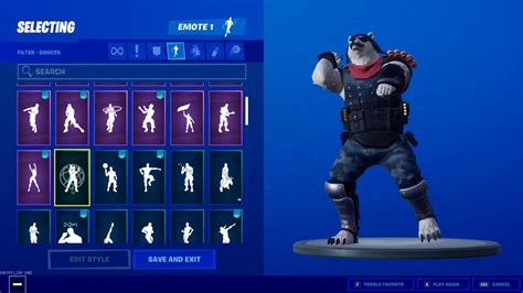 Polar Patroller Skin Showcase with Fortnite Dances & Emotes - YouTube