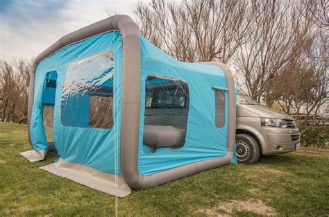 Inflatable camping tents set up in minutes - Curbed