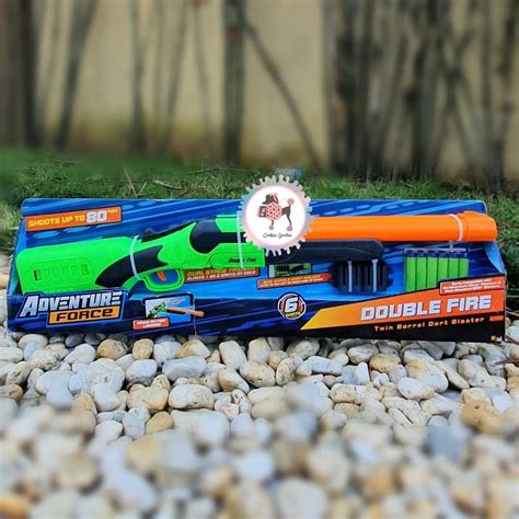 Jual Adventure Force Double Fire Twin Barrel Dart Blaster | Shopee ...