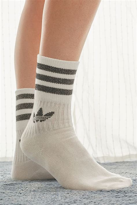 adidas Originals White Logo Socks | Urban Outfitters UK