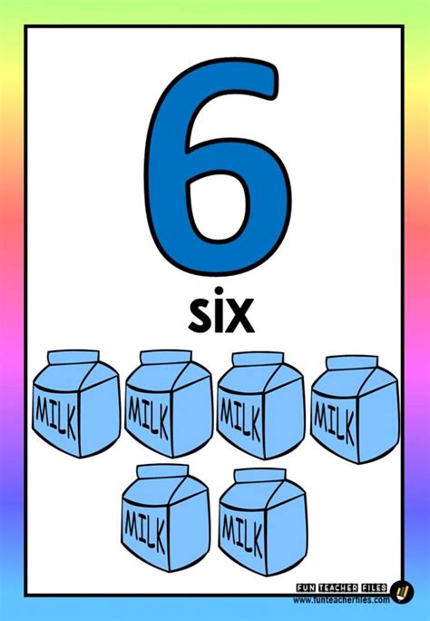 Numbers One to Ten Flashcards with Pictures - Fun Teacher Files