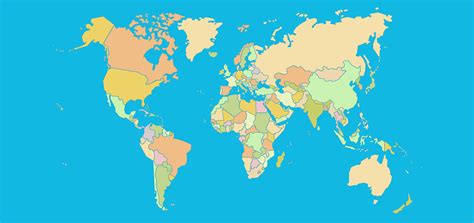 Countries Of The World Map Game - Venus Jeannine