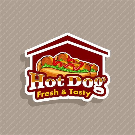 Premium Vector | Hot dog logo vector