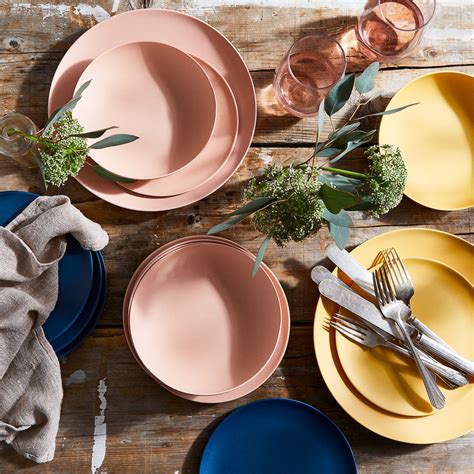 Fable New York Bamboo Dinnerware Sustainable Plates, Bowls & Tumblers ...