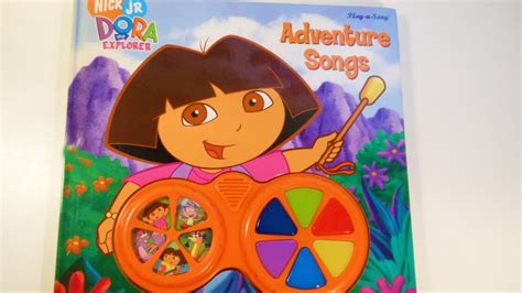 Dora the exporer-adventure songs -Play a song book with nursery rhymes ...