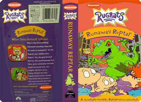 Nicklodeon's Rugrats Runaway Reptar VHS - Rugrats Photo (39292364) - Fanpop