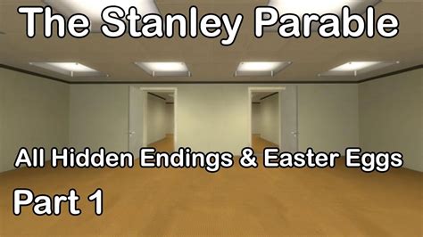 The Stanley Parable - All Hidden Endings & Easter Eggs Part 1 in 2023 ...