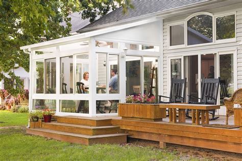 View Four Season Studio Style Vinyl Sunroom Photos | Sunroom addition ...