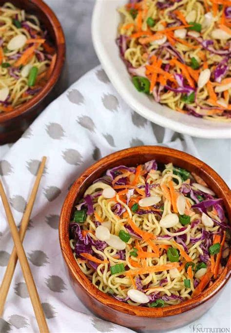 Healthy Vegan Ramen Noodle Salad | Vegan Ramen Noodle Salad Recipe