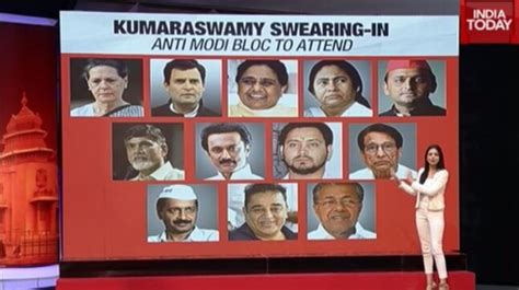 Is Kumaraswamy's oath-taking ceremony setting stage for anti-Modi bloc ...