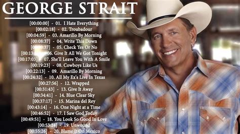 Best Songs Of George Strait - George Strait Greatest Hits Full Album ...