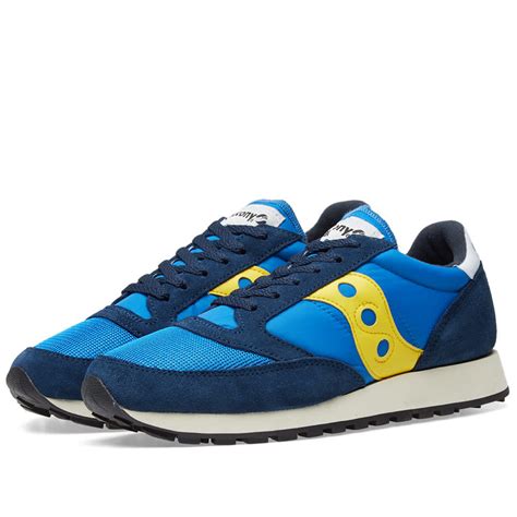 Saucony Jazz Original Vintage Blue & Yellow | END. (UK)