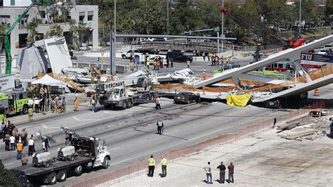 6 Dead After Florida International University Pedestrian Bridge ...