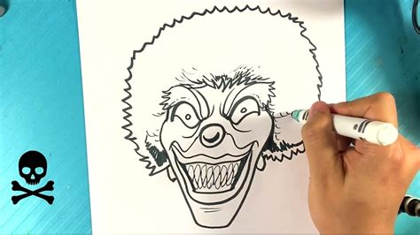 How To Draw A Cool Clown