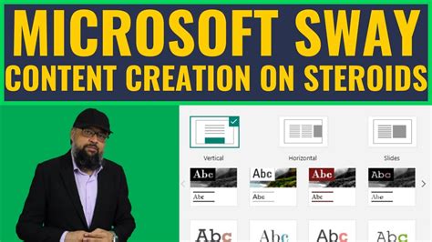 Microsoft Sway Templates