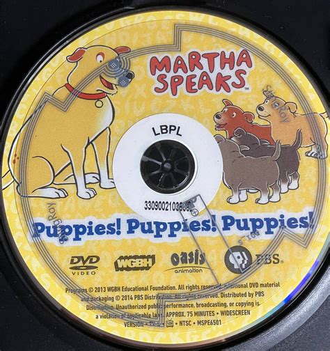 Martha Speaks DVD Disc by ALEXLOVER366 on DeviantArt