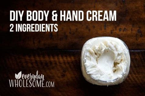 Everyday Wholesome | DIY Hand Cream or Body Butter Recipe