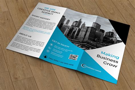 Trifold Business Brochure-V422 ~ Brochure Templates on Creative Market