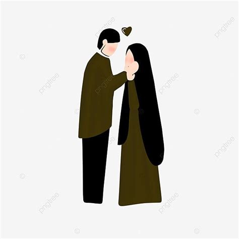 Husband and Wife Love Illustration