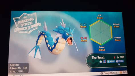 My Lv. 100, perfect Gyarados : r/PokemonLetsGo