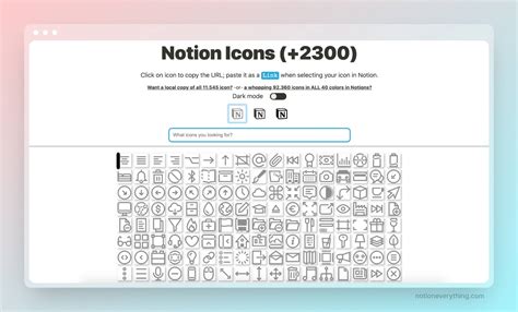 Notion icons: 15 FREE icon libraries for Notion