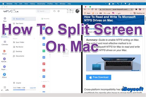 How To Split Screen on Mac For Multitask