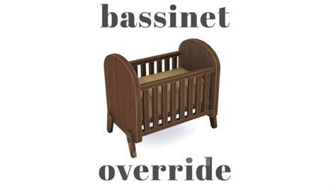 Download Smol - Bassinet Default Override for The Sims 4