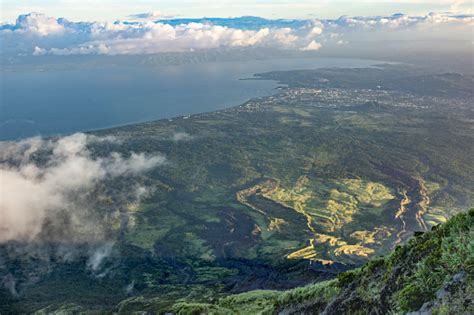 Hiking On The Mayon Volcano Stock Photo - Download Image Now - iStock