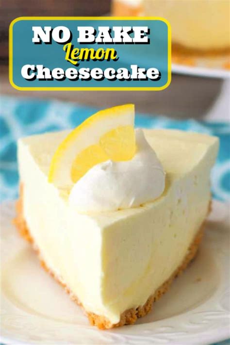 No Bake Lemon Jello Cheesecake | Lemon dessert recipes, Easy cheesecake ...