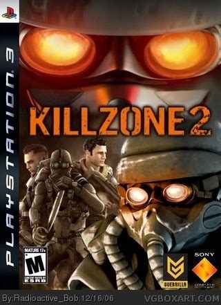 Killzone 2 PlayStation 3 Box Art Cover by Radioactive Bob