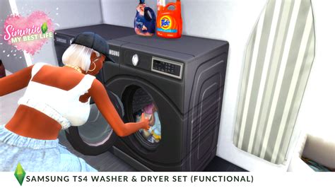 NEW CC RELEASE: SAMSUNG WASHER & DRYER SET - SIMMIN' MY BEST LIFE